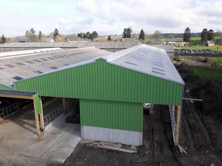 Construction de bâtiment agricole Saint-Martin-le-Bouillant