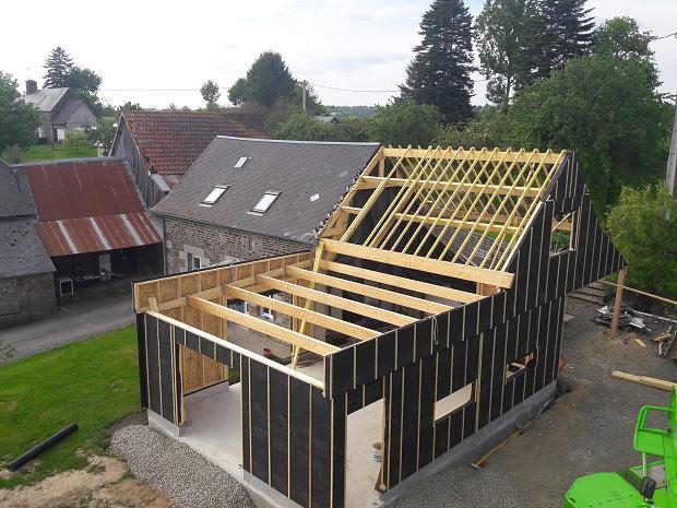 Maison ossature bois Saint-Martin-le-Bouillant