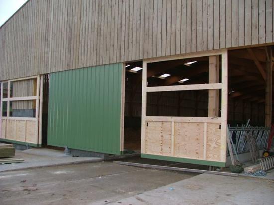 Construction de charpente agricole Saint-Martin-le-Bouillant