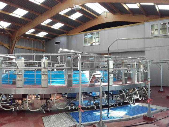 Construction de charpente agricole Saint-Martin-le-Bouillant